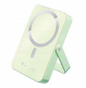 Verbatim, powerbank z �adowaniem bezprzewodowym, 5V, �adowanie telefonu, 32259, 10 000mAh, Mocowanie magnetyczne, zielona 2