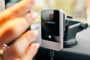 Verbatim - uchwyt do telefonu do samochodu, z �adowark� indukcyjn�, technologi Qi, czarna 3