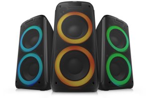 Głośnik Karaoke Przenośny z Mikrofonem Niceboy Głośnik PARTY Boss 2 200W 7