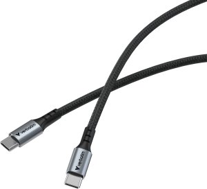Kabel USB Neutralle USB-C - USB-C 1.2 m Czarny (31845) 2
