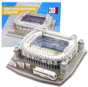 Puzzle 3D Stadion Piłkarski Santaigo Bernabeu Real Madryt 101el 1