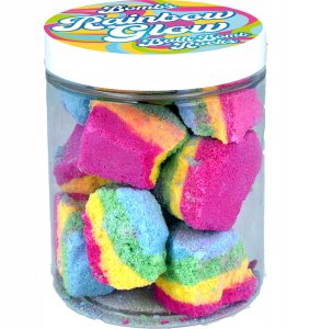 BOMB COSMETICS_Bath Bomb Rocks kamyki kąpielowe Rainbow Glow 250g 1