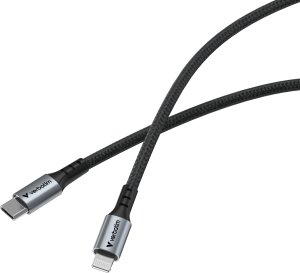 Kabel USB Neutralle Lightning - USB-C 1.2 m Czarny (31844) 2