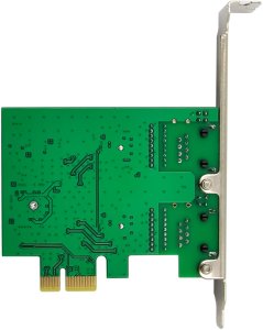 Karta sieciowa Level One Games InLine® Dual Gigabit karta sieciowa, 2x RJ45 1Gb/s, PCIe x1, w tym. blacha slotowa LP 6