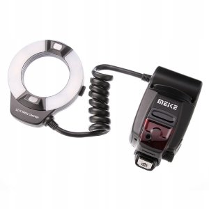 Lampa Błyskowa Led Ttl Do Makro Makrofotografii Do Nikon / Meike Mk-14ext-n 3