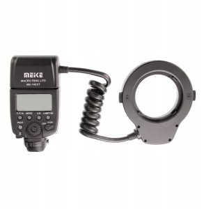 Lampa Błyskowa Led Ttl Do Makro Makrofotografii Do Nikon / Meike Mk-14ext-n 4