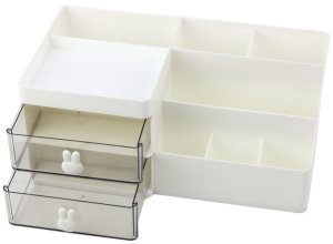 Funkcjonalny Organizer Na Biurko Przybory Kosmetyki Przegrody Szuflady 3