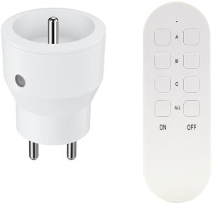 ZESTAW BEZPRZEWODOWYCH GNIAZD MINI, STEROWANYCH PILOTEM 1+1 1