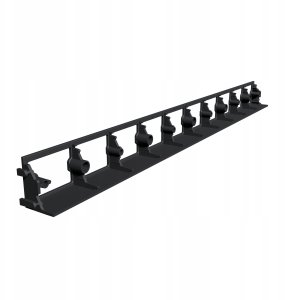 Vejos bortelių komplektas 16 vnt Ekogrid 45x1000mm, juodas 1