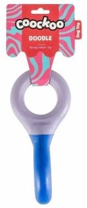 COOCKOO ZABAWKA DLA PSA GUMOWA DOODLE     FIOLETOWO/NIEBIESKA    /3/36 2