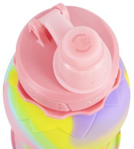 NC4102 BIDON SILIKONOWY SKŁADANY 700ML RÓŻOWY NILS 6