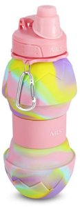 NC4102 BIDON SILIKONOWY SKŁADANY 700ML RÓŻOWY NILS 8