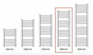 GRZEJNIK AMBR-40/140 R350 476W BIALY 7