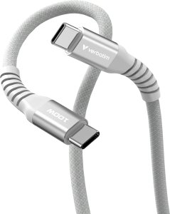 Kabel USB Neutralle USB-C - USB-C 1.2 m Szary (31854) 2