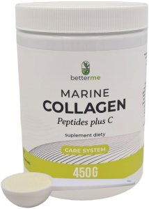 BETTERME_Marine Collagen Peptides Plus C kolagen rybi na stawy, skórę, włosy i paznokcie suplement diety 450g 1
