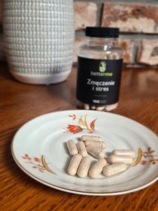 BETTERME_Ashwagandha Magnez B6 suplement diety na zmęczenie i stres 100 kapsułek 2