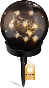 Volteno VOLTENO LAMPKA SOLARNA PLASTIK KULA 10cm STELLATO 4