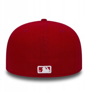 New Era New York Yankees MLB Basic Cap 10011573 Czerwone 7 1/8 4