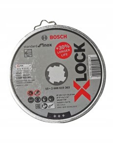 TARCZA DO CIĘCIA X-LOCK Standard Inox 2