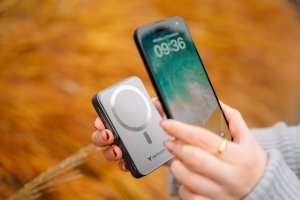 Powerbank Verbatim Charge n Go 10000mAh  z podstawką Magnetic Wireless niebieski 32266 4