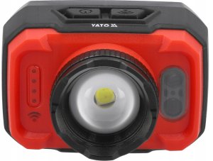 YATO LATARKA CZOŁOWA 600LM AKU CZUJNIK RUCH 4