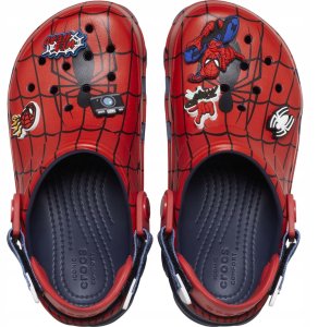 Crocs Team Spiderman All Terain Kids Clog 208786-410 Czerwone 30/31 8