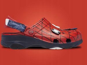 Crocs Team Spiderman All Terain Kids Clog 208786-410 Czerwone 30/31 9