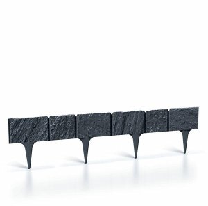 PROSPERPLAST OBRZEŻE OGRODOWE 3,9m GARDEN STONE ANTRACYT 1