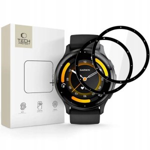 SZKŁO HYBRYDOWE TECH-PROTECT GLASS FLEX+ 2-PACK GARMIN VENU 3 BLACK 1