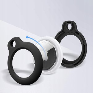 TECH-PROTECT ROUGH 4-PACK APPLE AIRTAG BLACK 5