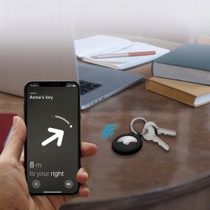 TECH-PROTECT ROUGH 4-PACK APPLE AIRTAG BLACK 7