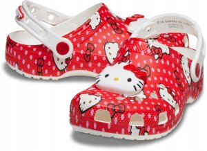 Crocs Classic Hello Kitty Red Clog K 210576-90H Czerwone 30/31 6