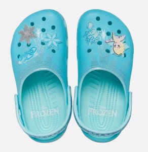 Crocs Classic Frozen Elsa Clog Kids 210235-90H Niebieskie 32/33 6