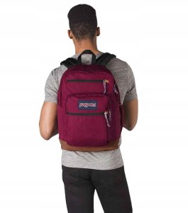 JanSport Cool Student Backpack EK0A5BAKN62 Czerwone One size 9