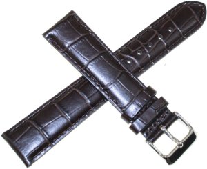 Casio Skórzany pasek do zegarka MTP-1383 brązowy 20 mm . 4