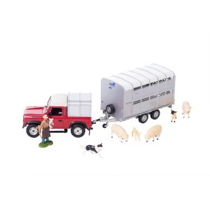 TOMY Britains Land Rover z przyczepą zestaw 43138 1