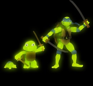 *****TMNT Evolution Leonardo 3 Pack 35813 2