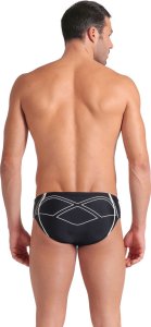 Męskie Kąpielówki Men's Arena Graphic Swim Briefs  dress blues rozmiar 80 4
