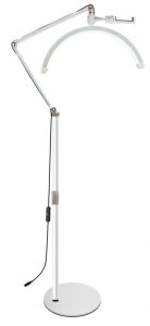 Lampa LED Kosmetyczna Bezcieniowa Wysoka Moon do Makijażu Paznokci Rzęs 24W / GX490 / Biały 10