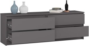 KOMODA K160 4SZ CLP PK GRAFIT SZARY 2