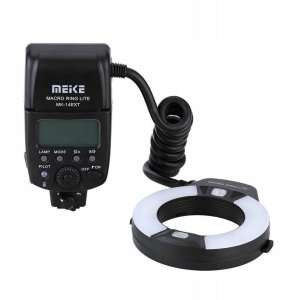 Lampa Błyskowa LED TTL do Makro Makrofotografii do Nikon / Meike MK-14EXT-N 11