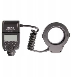 Lampa Błyskowa LED TTL do Makro Makrofotografii do Nikon / Meike MK-14EXT-N 5