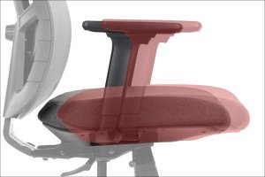 Fotel biurowy AKCENT F czarny STEMA 14