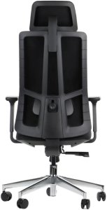 Fotel biurowy AKCENT F czarny STEMA 3