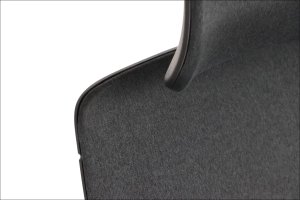 Fotel biurowy AKCENT F czarny STEMA 7