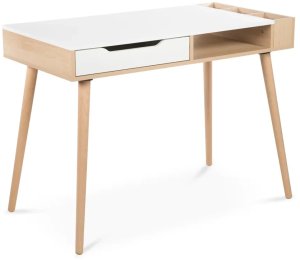 Biurko Haciendo el Indio Sofie Białe 150 cm x 55 cm 3