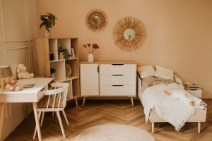 Biurko Haciendo el Indio Sofie Białe 150 cm x 55 cm 6