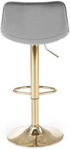 Hoker H-120 VELVET szary/złoty HALMAR 6