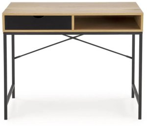 Biurko Halmar B-50 Czarne 95 cm x 48 cm 2