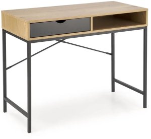 Biurko Halmar B-50 Czarne 95 cm x 48 cm 3